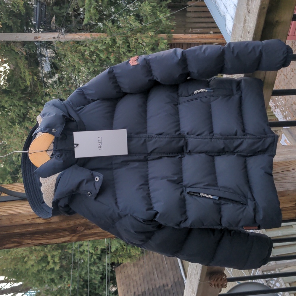 Töastie Wïld Explorer Lunar Recycled Down Puffer Jacket 7-8 Years | Navy blue